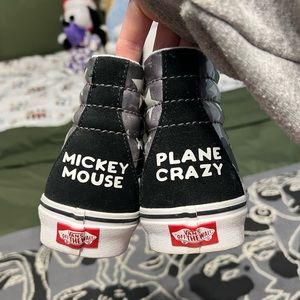 Plane Crazy Disney Mickey Mouse Vans Collaboration Women’s Size 7.5